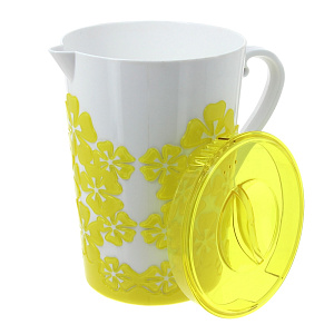 Кувшин "Камелия" 2,2л. с крышкой (жёлтый) 000000000001106079