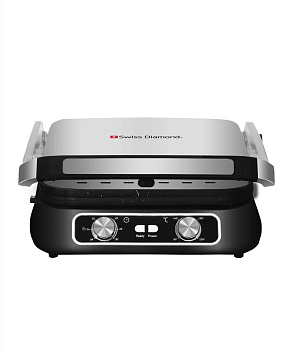 Электрогриль MOULIN VILLA Swiss Diamond Книга рецептов нержавеющая сталь 000000000001205566