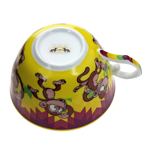 Чайная пара 250мл ОБЕЗЬЯНЫ 86-2139 000000000001133548