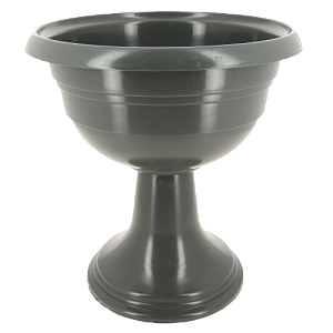 Вазон 6л h335мм D300мм GARDENPLAST ТЮЛЬПАН графит пластик 000000000001207387