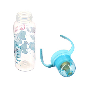 Бутылочка с соской от 0 месяцев Веселые животные Lubby, 250мл 000000000001135406