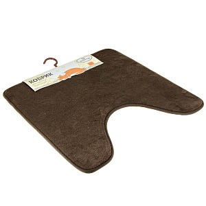 Коврик для туалета DE'NASTIA 50х50см memory коричневый M111146 000000000001177071