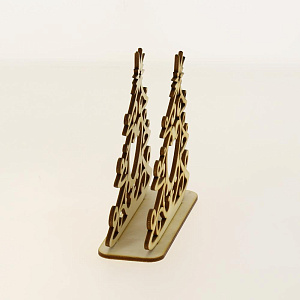 Салфетница НГ Елка 10*10,2*3,5 223 000000000001180417