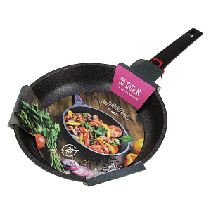 Сковорода 28см TALLER съемная ручка литой алюминий TR-4024 000000000001170124