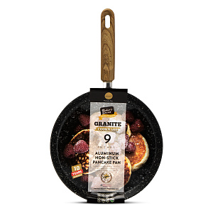 Сковорода блинная 24см BAKER`S SECRET GRANITE индукция алюминий Сковорода блинная 24см BAKER`S SECRET GRANITE индукция алюминий 000000000001219975
