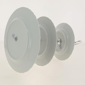 Этажерка 3-х ярусная CMIELOW фарфор 73140 000000000001181234