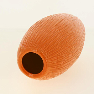 Ваза Европа малая оранжевая 20 см ввр-19035 000000000001192000