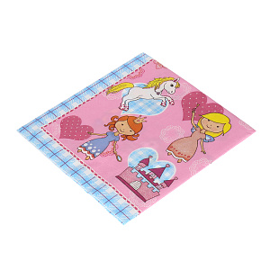 Бумажные салфетки 3-х слойные Мечты принцессы Pap Star, 33?33 см, 20 шт. 000000000001142480