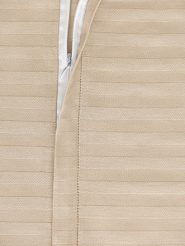 Пододеяльник 200x220см DE'NASTIA бежевый страйп-сатин 1см хлопок 100% 000000000001208197