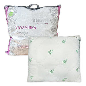 Подушка 70*70 для Snoff бамбук 100% ПЭ, 095342 000000000001176852