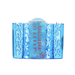 Подставка для умывальных принадлежностей на присоске Мультидом, пластик 000000000001126914