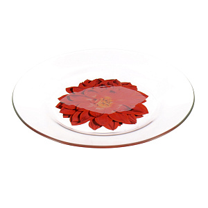 Набор для завтрака Георгин Красный ОСЗ, 3 предмета 000000000001142376