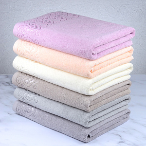 Полотенце махровое 70х130см DINA ME Итальянский бордюр серое плотность 480гр/м 100%хлопок 000000000001210321