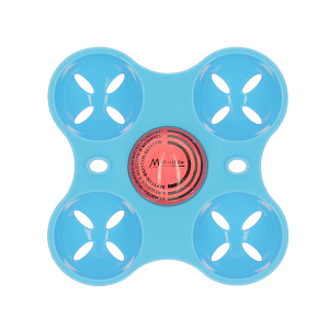 Яйцеварка с таймером Marmiton, голубой, 4 ячейки 000000000001125458