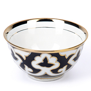 Пиала 250мл Пахта ASIA PORCELAIN большая с титановым напылением фарфор 000000000001204877