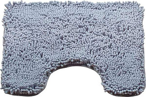 Коврик д/туал. 50х60см Cingolo серый, ПЭBSMT-8050-GRY 000000000001179468