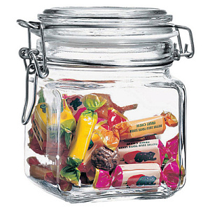 KREMLIN Банка для сыпучих продуктов 740мл PASABAHCE с защелкой стекло 97624SL 000000000001128656