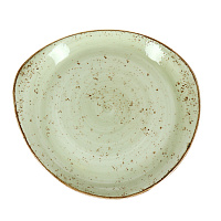 Ассиметричная тарелка Craft Steelite, зеленый, 30.5см 000000000001123944