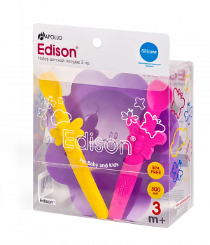 Набор детской посуды Edison Apollo, 3 предмета 000000000001145840