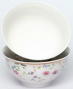 Набор пиал 2шт 12см/300мл BALSFORD Теодора подарочная упаковка фарфор 000000000001203961