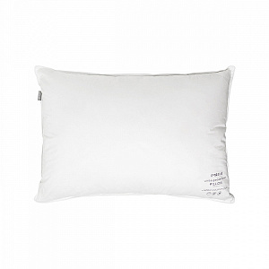 Подушка 50x70см DE'NASTIA белый верх: хлопок, наполнитель: гусиный пух/перо, полиэстровое волокно 350г 000000000001226082