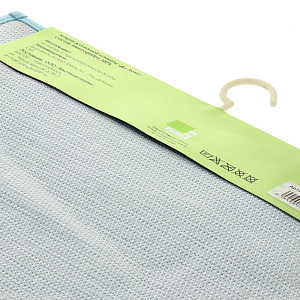 Коврик для ванны DE'NASTIA 50х80см голубой микрофибра M000111 000000000001107623