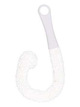 Щетка (ершик) для мытья стаканов и бутылок 30см DE'NASTIA серая ручка пластик 000000000001212877