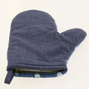 Рукавица Кошечка YELLOW RABBIT Джинс арт098,100% хлопок 000000000001186628