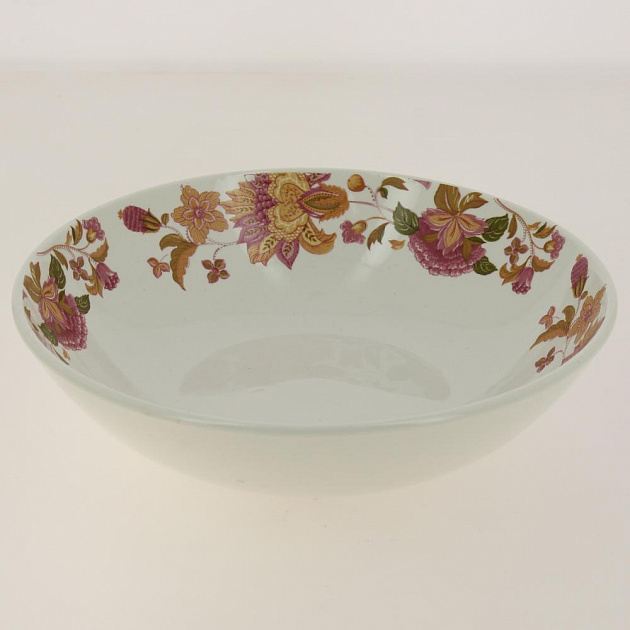 Тарелка суповая Соната 330см3,гр.8,"Восточные цветы розовый"VOS62 000000000001189105