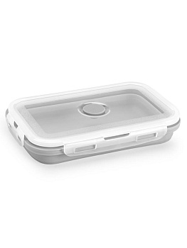 Контейнер складной 500мл серый силикон 000000000001229063