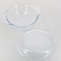 Кастрюля 3,7л + крышка 1,5л PYREX Easy Grip рифленая ручка стекло 000000000001105275