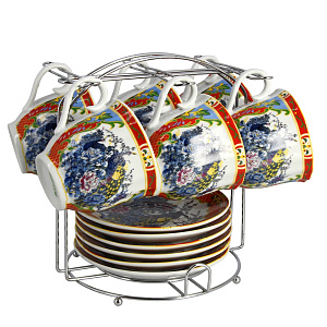 Чайный набор Olaff, 220мл, 12 предметов 000000000001144701