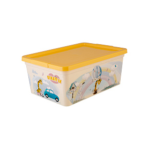 Коробка 3,5л ПОЛИМЕРБЫТ Giraffix пластик 000000000001213077