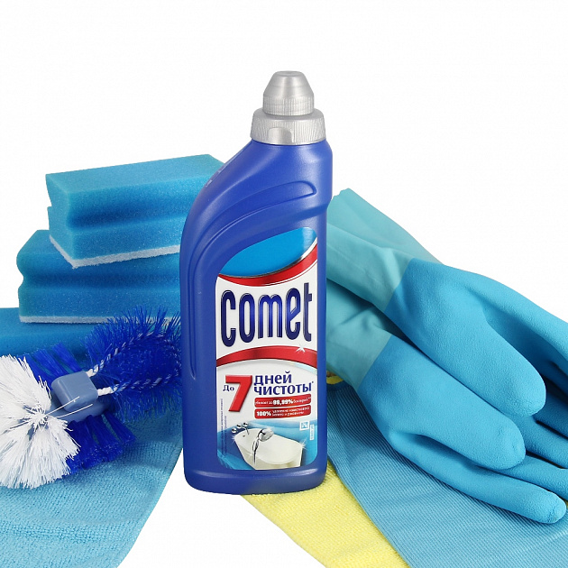 Чистящий гель для ванной комнаты Comet P&G, 500мл 000000000001026326