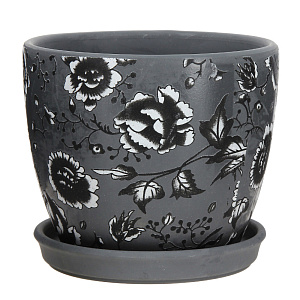 Цветочный горшок Almas, 0.45л, керамика 000000000001171944