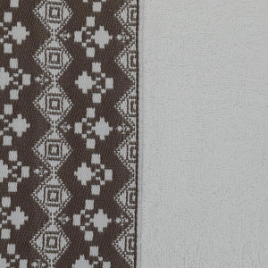 Полотенце 70х130см DE'NASTIA ТАЛИСМАН белый хлопок-100% 000000000001205441