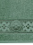 Полотенце 100х150см DE'NASTIA ТАЛИСМАН 1 зеленый хлопок-100% 000000000001215363