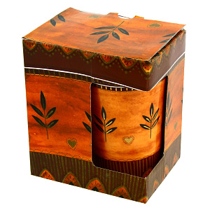 Кружка Бежевый Орнамент Estetica, 340мл 000000000001059527