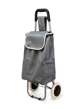 Сумка-тележка на колесах 85х35х27см/сумка 45х26х16см до 25кг на 30л серый оксфорд 000000000001223981