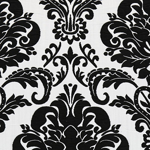 Покрывало 200x240см DE'NASTIA Византия 3слоя черное жаккард 55%хлопок 45%полиэстер 000000000001206840