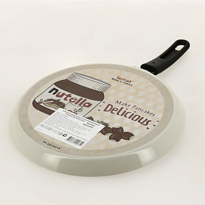 Сковорода блинная 25см TEFAL Nutella антипригарное покрытие алюминий 000000000001203769