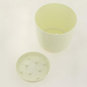 Горшок для цветов 2л h145мм D150мм GARDENPLAST ФРЕЗИЯ №1 бежевый пластик 000000000001207360