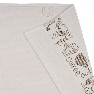 Полотенце кухонное 30х55см DINA ME плотность 380гр/м2 серый хлопок 000000000001213277