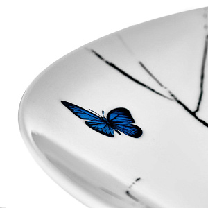 Тарелка обеденная 24,5см ESPRADO Primavera твердый фарфор 000000000001153687