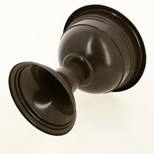 Вазон 6л h335мм D300мм GARDENPLAST ТЮЛЬПАН шоколад пластик 000000000001207386