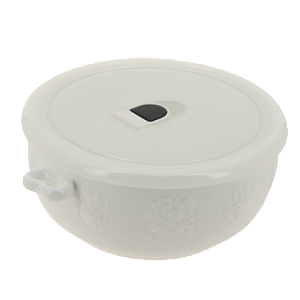 Бульонница 18,5х14,5х7см с вакуумной крышкой GUMERTAL СТИЛЬ ЖИЗНИ фарфор 574-505 000000000001204432