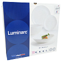 DIWALI BLANC Набор столовой посуды 19 предметов LUMINARC стекло Q9315/V5781 000000000001213836