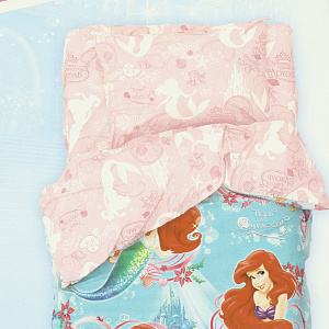 Комплект постельного белья 1,5-спальный Принцессы: Русалочка Ариель пододеяльник143х215см простыня150х214см наволочки50х70см-1шт бязь 100% хлопок 000000000001206742