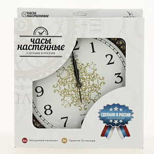 Часы Классика с узором П1-9812/7-238 Состав: Пластик 000000000001196428