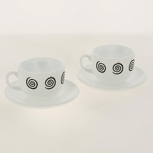 Набор чайный 4 предмета 220мл ESSE SIROC BROW Опал Q0253 000000000001198048